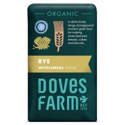 Rye Flour - wholemeal organic