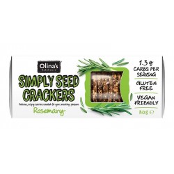 SIMPLY SEED CRACKERS ROSEMARY SIMPLY SEED CRACKERS ROSEMARY