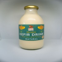 KEFIR DRINK NATURAL IN GLASS KEFIR DRINK NATURAL IN GLASS
