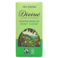 DIVINE MINT CHOCOLATE DARK 70% DIVINE MINT CHOCOLATE DARK 70%