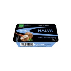 HALVA WITH COCONUT SYRUP