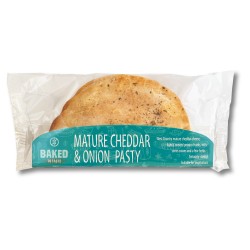 MATURE CHEDDAR & ONION PASTY GLUTEN FREE MATURE CHEDDAR & ONION PASTY GLUTEN FREE