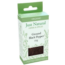 BLACK PEPPER GROUND ORGANIC
