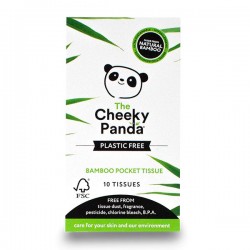 CHEEKY PANDA BAMBOO POCKET TISSUES