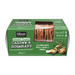 CASHEW AND ROSEMARY SEEDED TOASTS