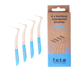 BAMBOO INTERDENTAL BRUSHES 0.6MM SIZE 3