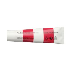 KINGFISHER FLURIDE FREE FENNEL TOOTHPASTE FLORIDE FREE