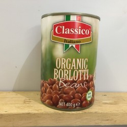 BORLOTTI BEANS ORGANIC TINNED