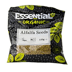 ALFALFA SEEDS ORGANIC 125G ALFALFA SEEDS ORGANIC 125G