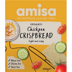 CHICKPEA CRISPBREAD ORGANIC GLUTEN FREE