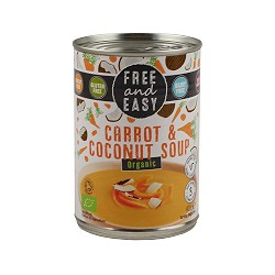 CARROT COCONUT SOUP ORGANIC