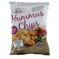 HUMMUS CHIPS TOMATO BASIL