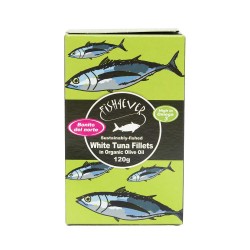 WHITE TUNA IN ORGANIC OLIVE OIL